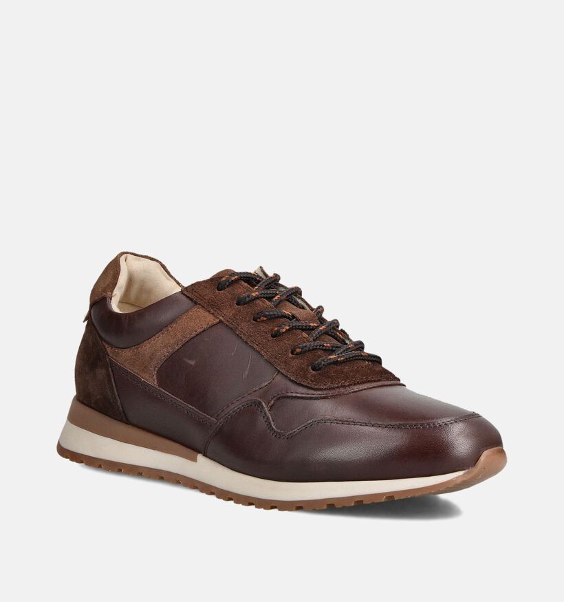 Ara Bruine Sneakers voor heren (364639) - geschikt voor steunzolen