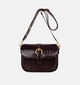 Laurent David Donkerbruine Crossbodytas voor dames (381469)