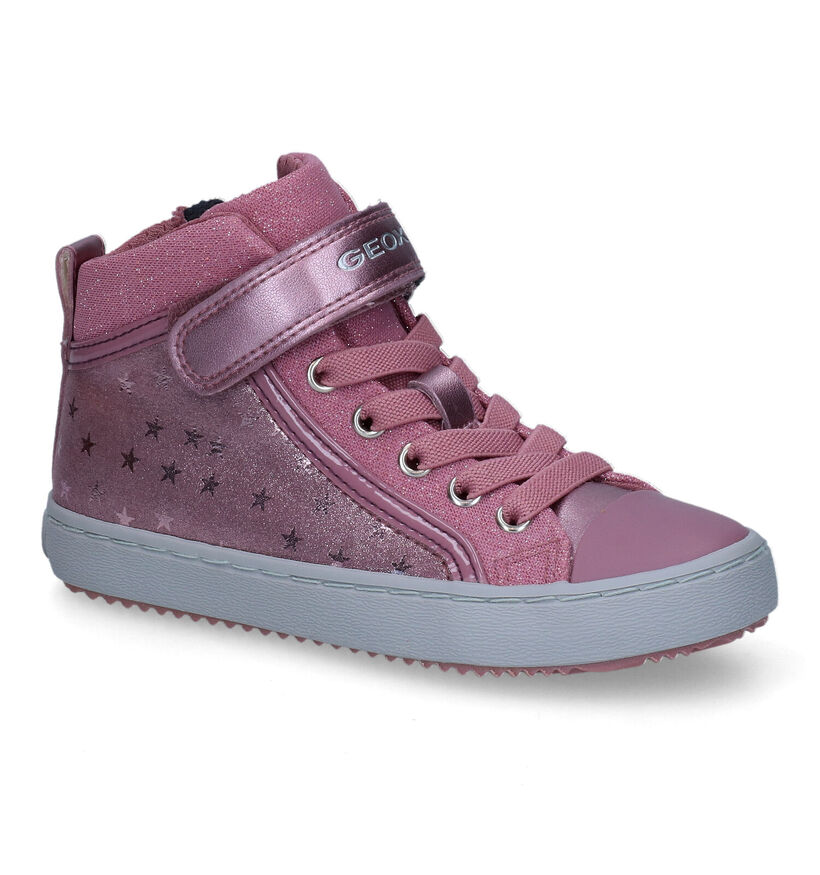 Geox Kalispera Roze Sneakers voor meisjes (312543) - geschikt voor steunzolen