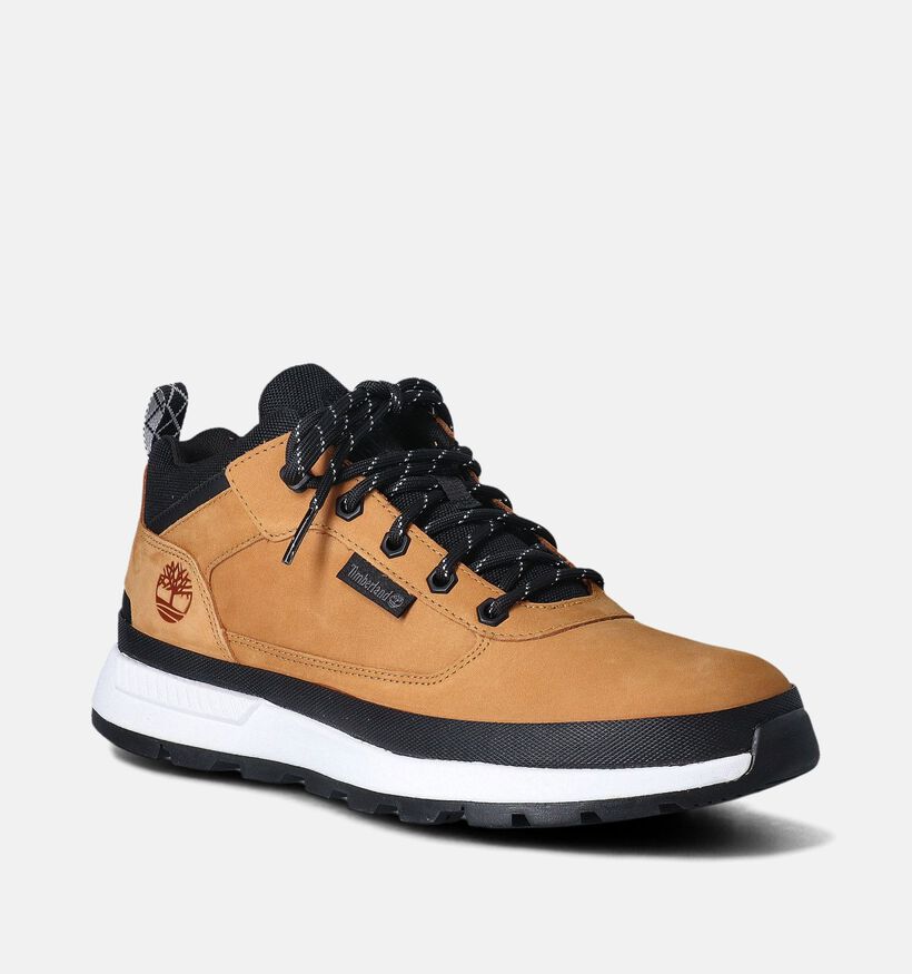 Timberland Field Trekker Low Boots à lacets en Camel pour hommes (354555) - pour semelles orthopédiques