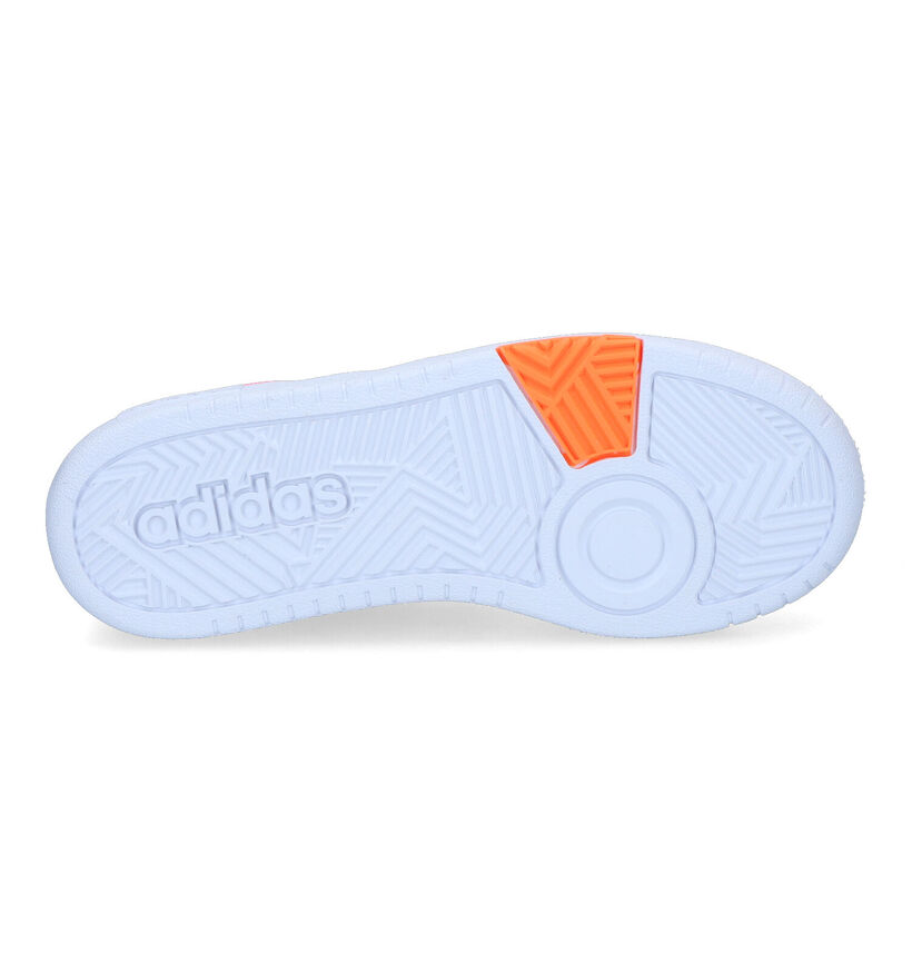 adidas Hoops 3.0 K Witte Sneakers voor meisjes (341635)