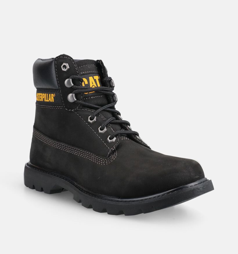 Caterpillar Colorado 2.0 Boots &agrave; lacets en Noir pour hommes (377638) - pour semelles orthop&eacute;diques