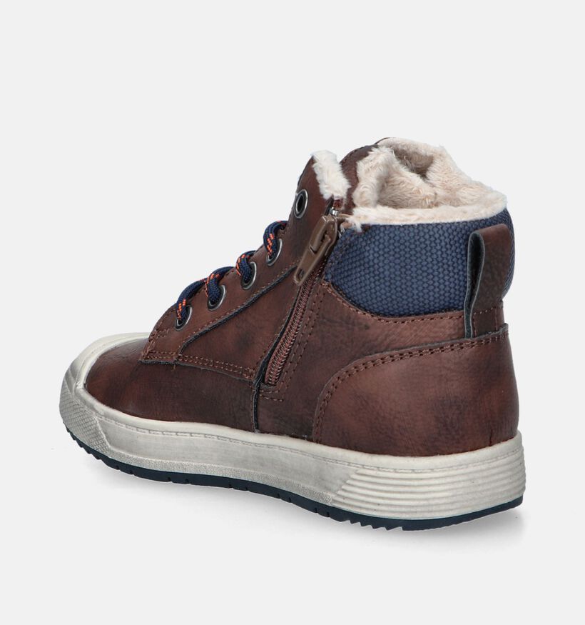 SJ Chaussures hautes en Brun foncé pour filles, garçons (348310) - pour semelles orthopédiques