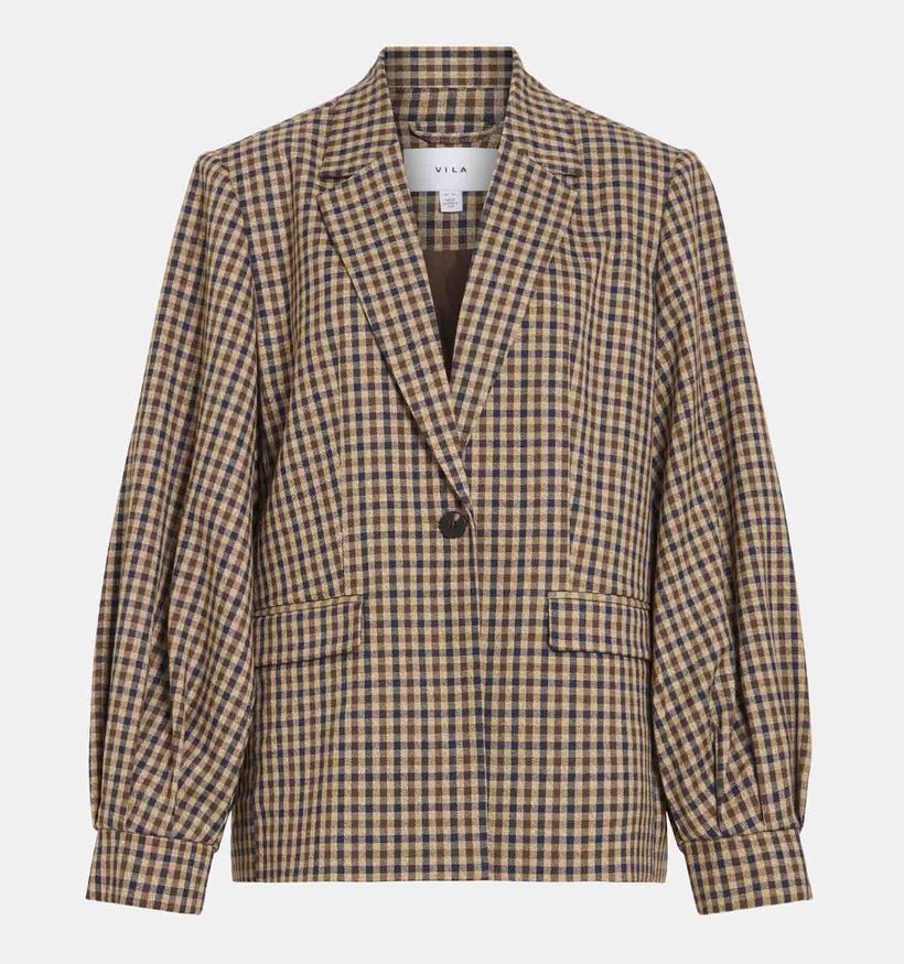 Vila Esmeralda Blazer en Brun pour femmes (382055)
