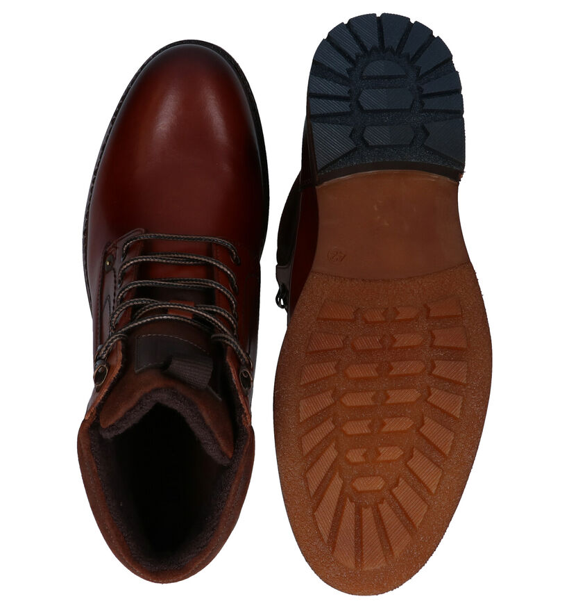 Borgo Sport Universal Cognac Boots in leer (282093)