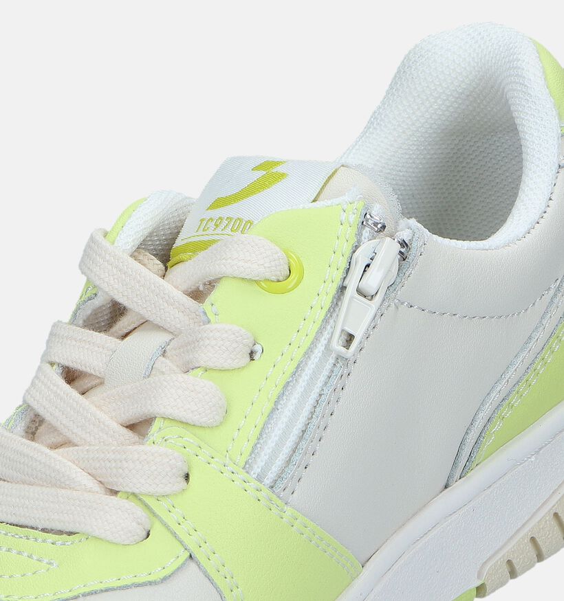 SJ Icon Witte Sneakers voor meisjes (338500) - geschikt voor steunzolen