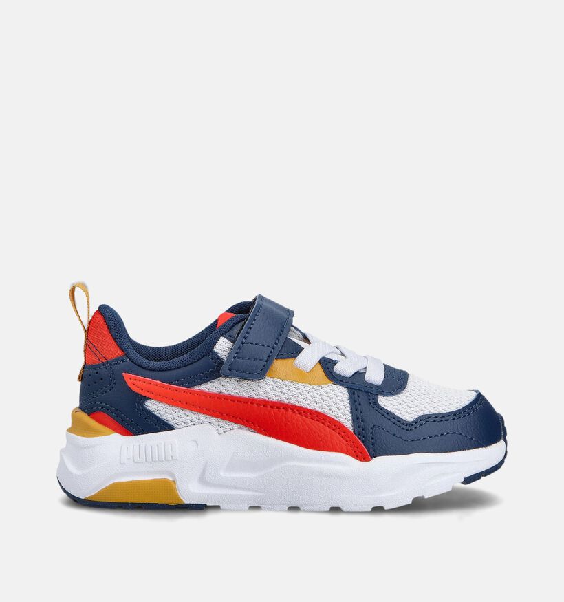 Puma Trinity Lite Witte Sneakers voor jongens, meisjes (359184) - geschikt voor steunzolen