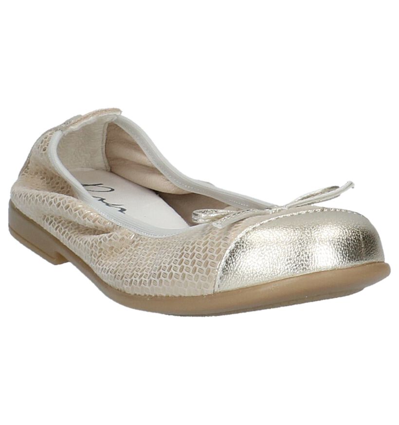 Bopy Ballerines en Or en cuir (211710)