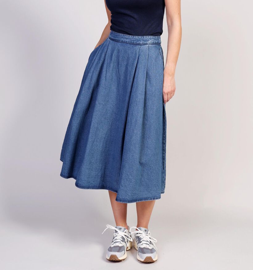 Orfeo Waylon Jupe longue en Bleu pour femmes (364355)