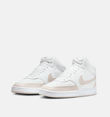 Nike Court Vision Mid Sneakers Summit White/Light Orewood Brown/White/Guava Ice/White