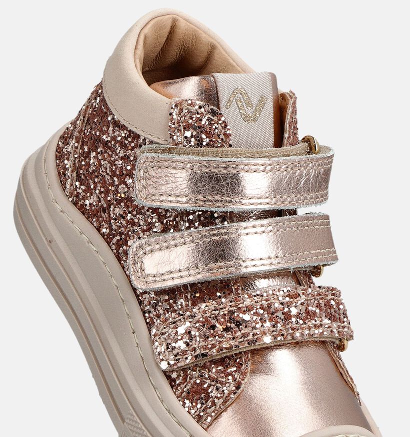 Lunella Rose Gold Hoge Sneakers voor meisjes (364584) - geschikt voor steunzolen