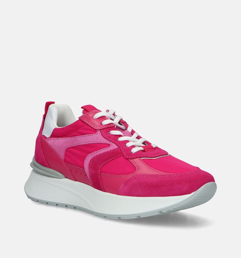NeroGiardini Fuchsia Sneakers voor dames (337165) - geschikt voor steunzolen