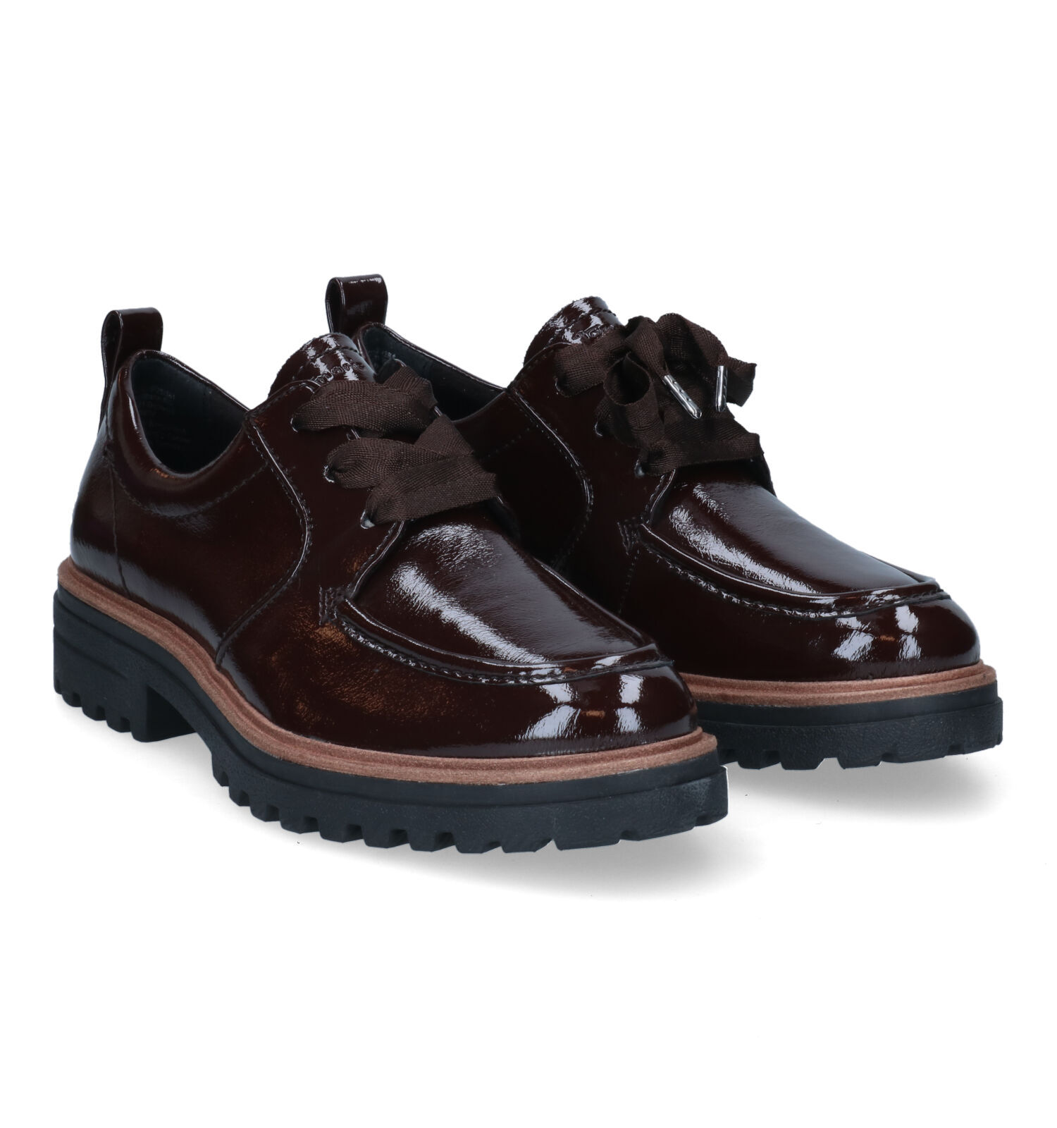 Bruine shop veterschoenen dames