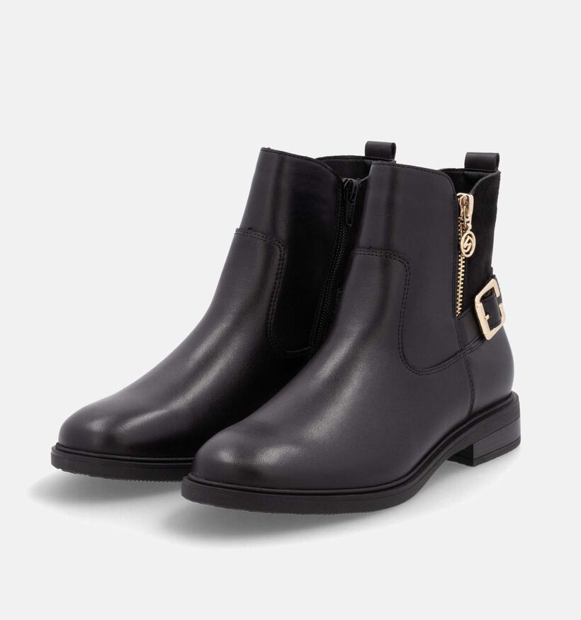 Remonte Bottines plates en Cognac pour femmes (347243)