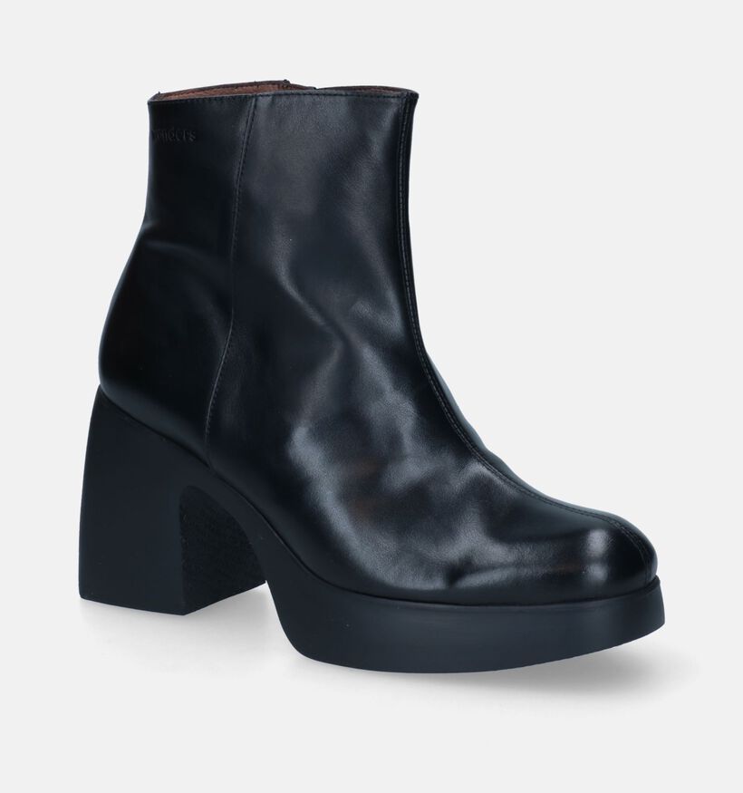 Wonders Bottines à talons en Noir pour femmes (317248)