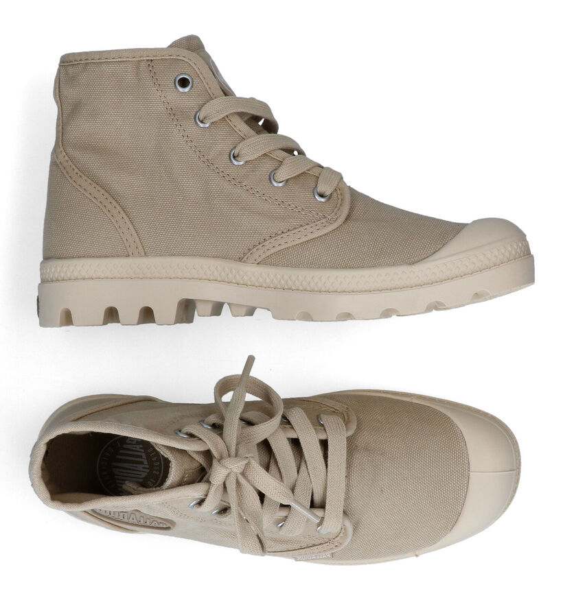 Palladium Pampa HI Baskets en Taupe pour femmes (353325)
