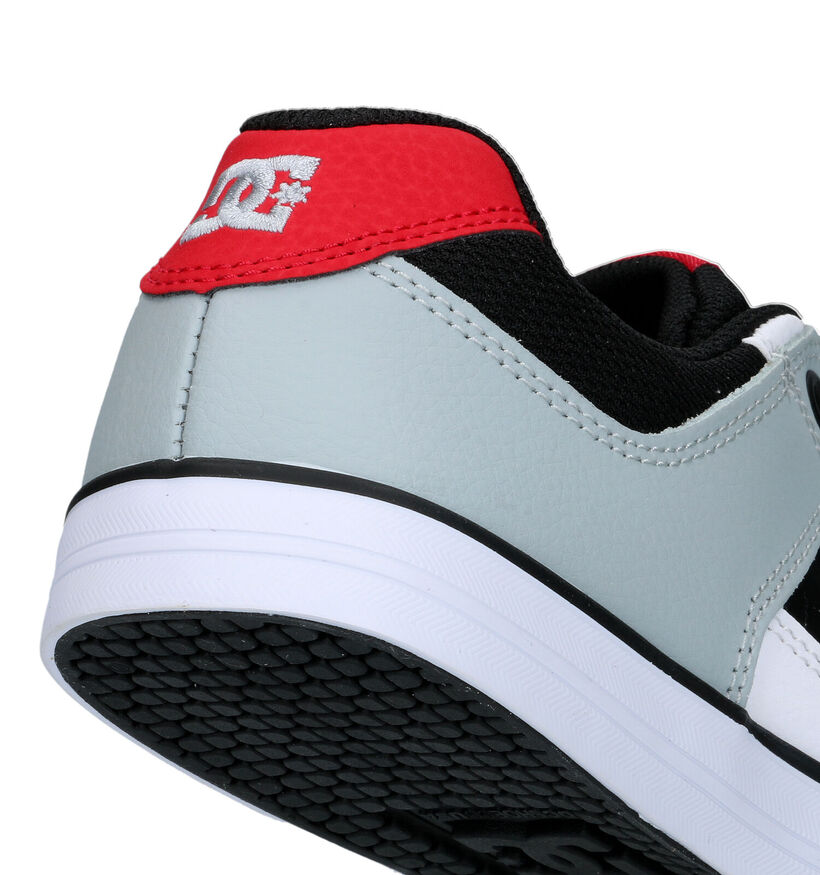 DC Shoes Pure Grijze Sneakers voor jongens (319504) - geschikt voor steunzolen
