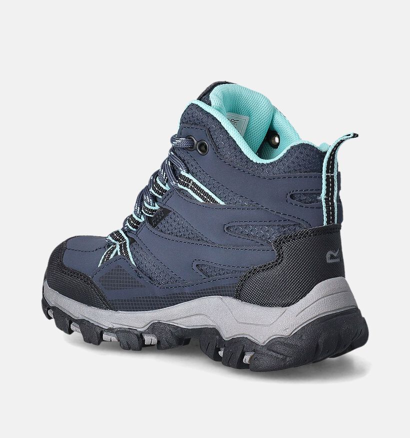 Regatta HolcombeIII Bt Jnr Chaussures de randonnée en Bleu pour garçons (361303) - pour semelles orthopédiques