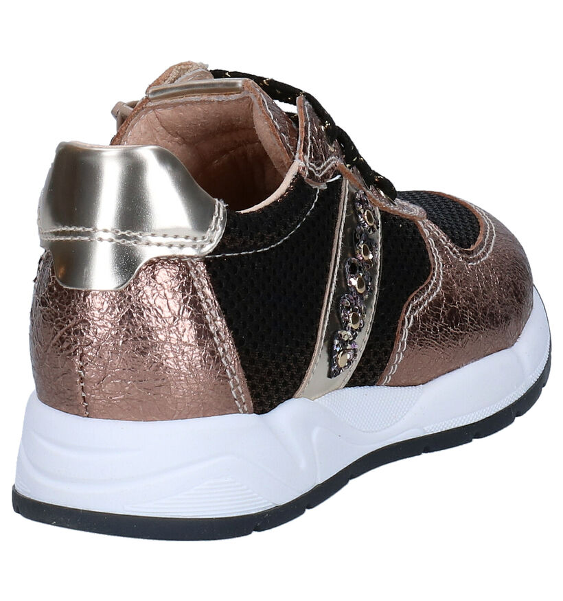 NeroGiardini Baskets en Bronze/Noir en cuir (282157)