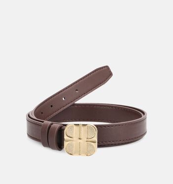 Laurent David Riemen Zwart/Wit/Goud/Cognac/Bruin/Bordeaux