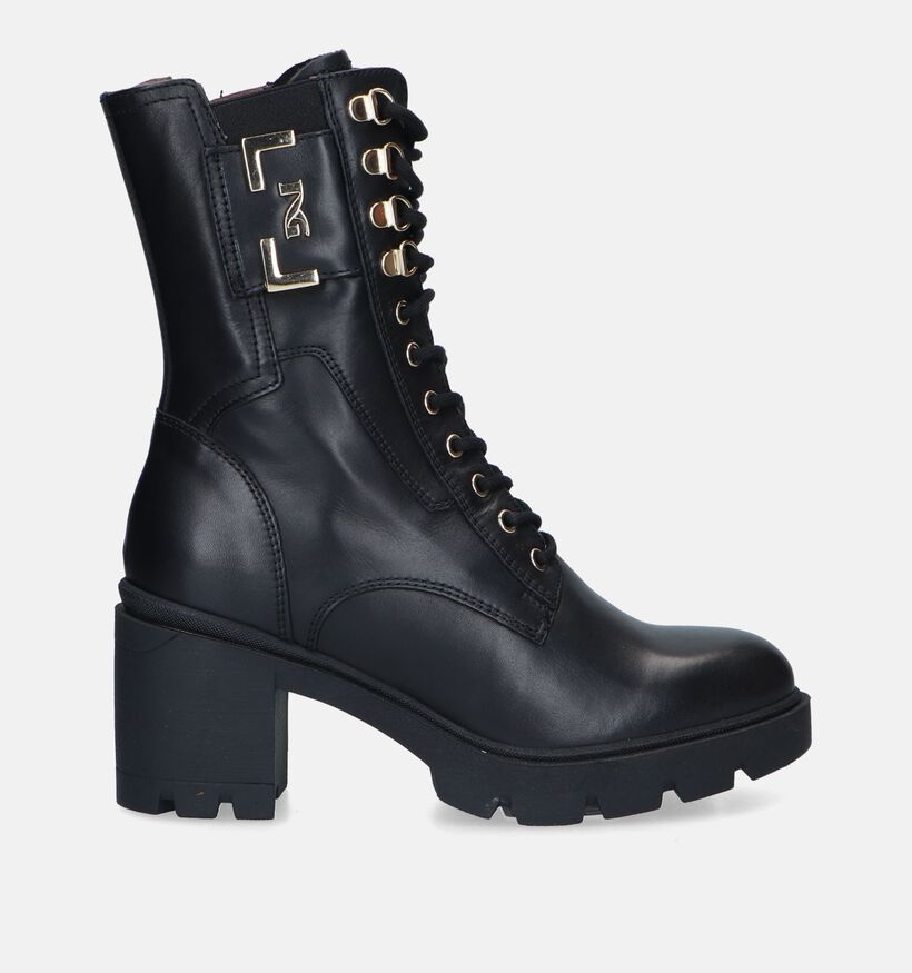 Aurora Bottines à lacets en Noir pour femmes (329941)