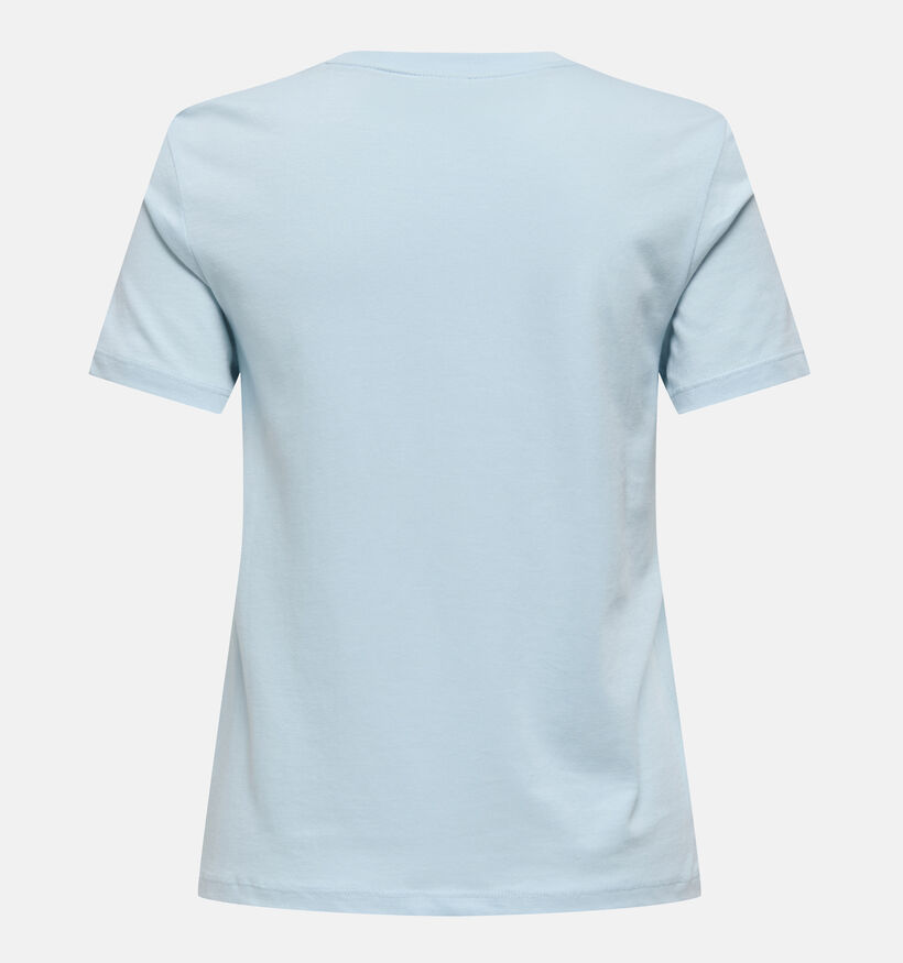 ONLY Carkita Pearl Blauwe T-shirt voor dames (375073)