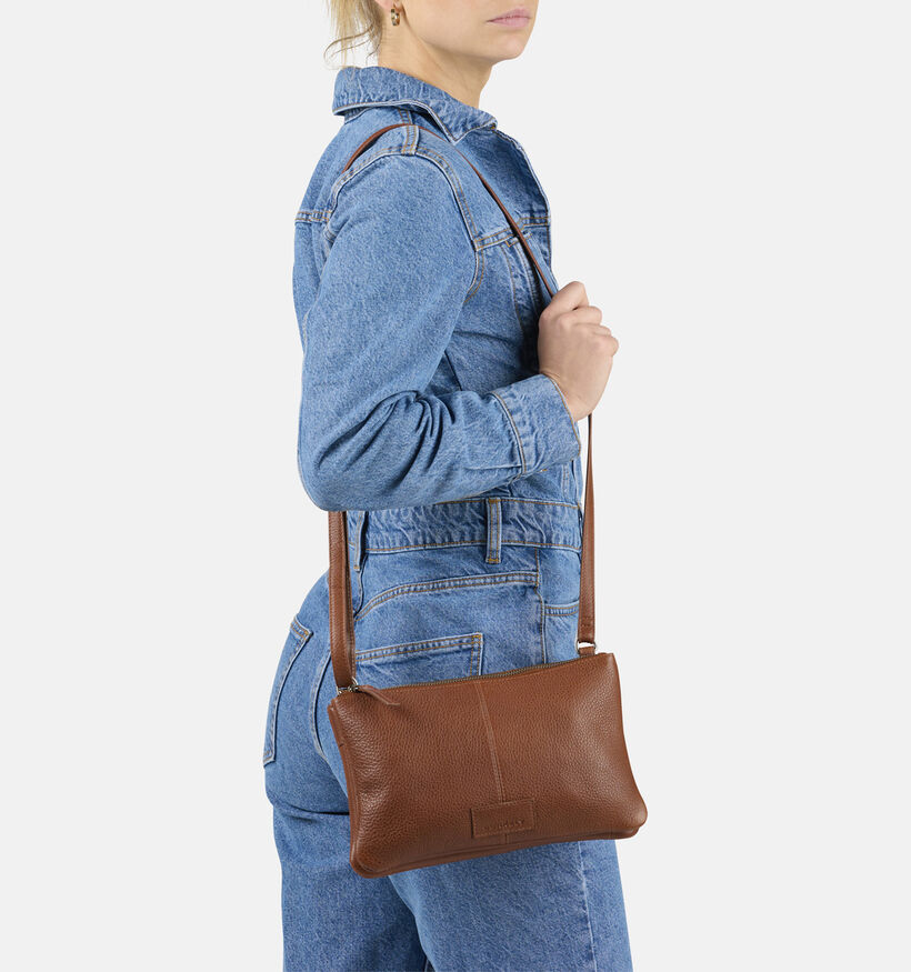 Burkely Skylar Cognac Crossbodytas voor dames (380423)