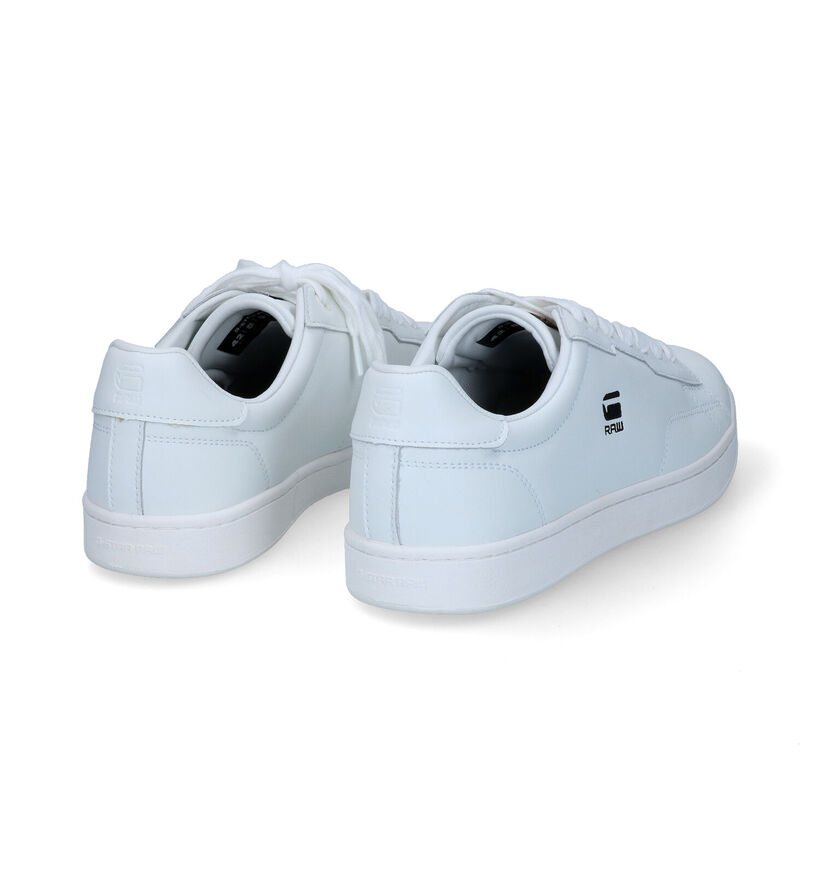 G-Star Cadet Lea Chaussures à lacets en Blanc pour hommes (320073) - pour semelles orthopédiques