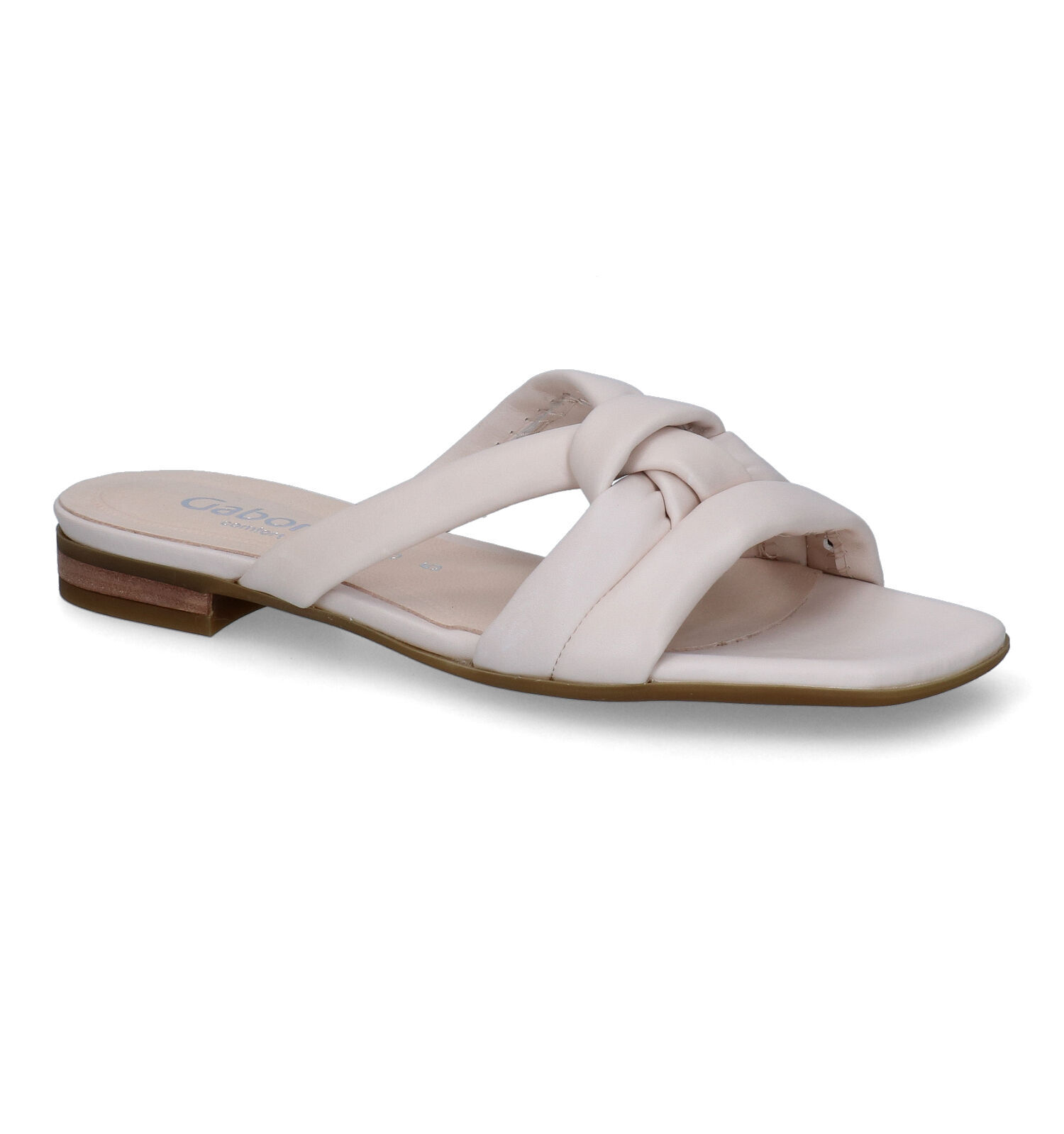 Gabor Comfort Ecru Muiltjes Dames Slippers Online op TORFS.BE