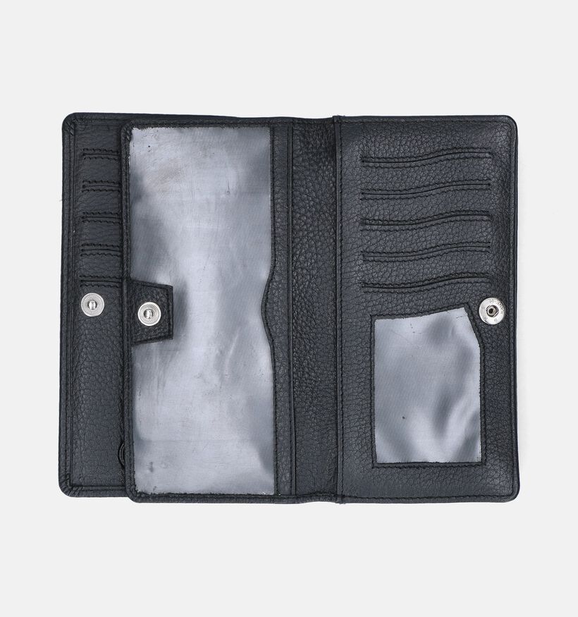 Crinkles Zwarte Portemonnee voor dames (375976)