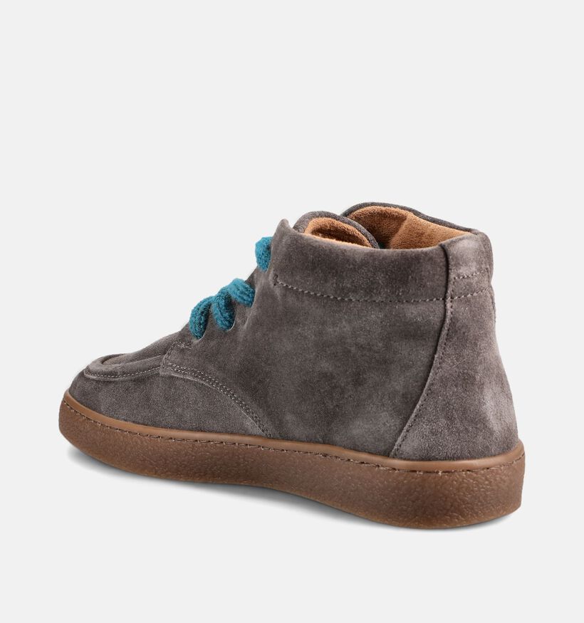 Gabor Taupe Veterboots voor dames (380085) - geschikt voor steunzolen