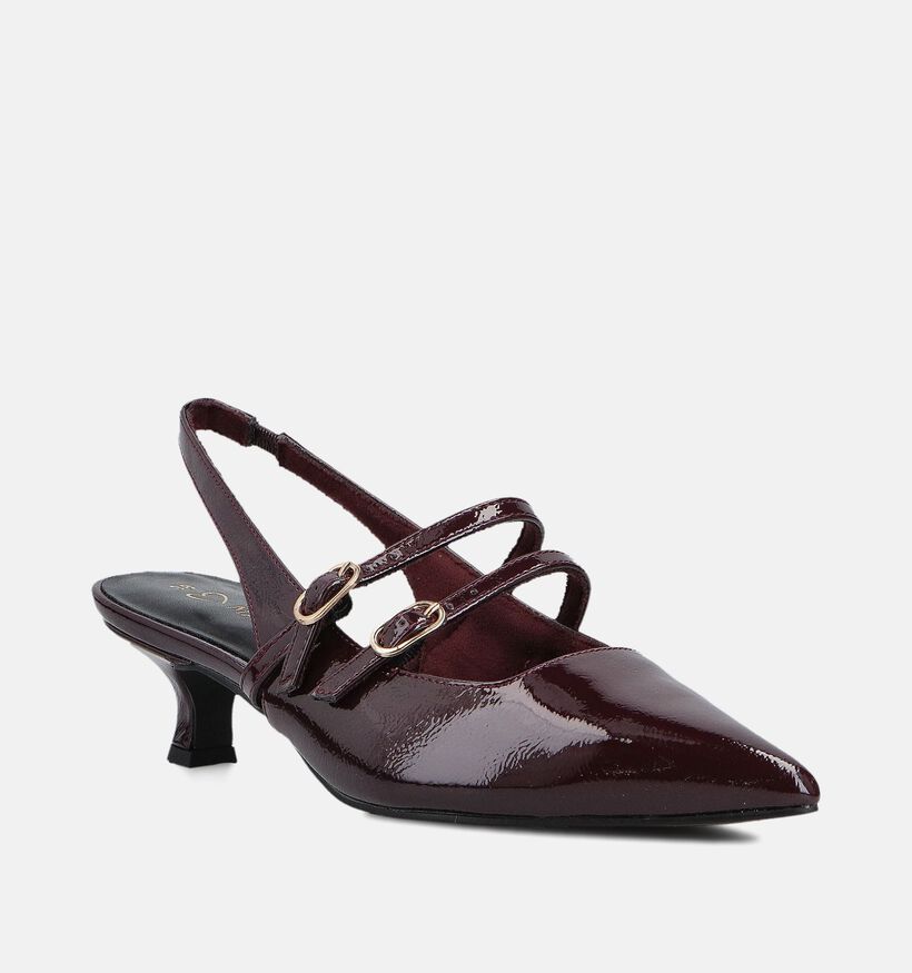 Marco Tozzi Bordeaux Slingbacks voor dames (360743)