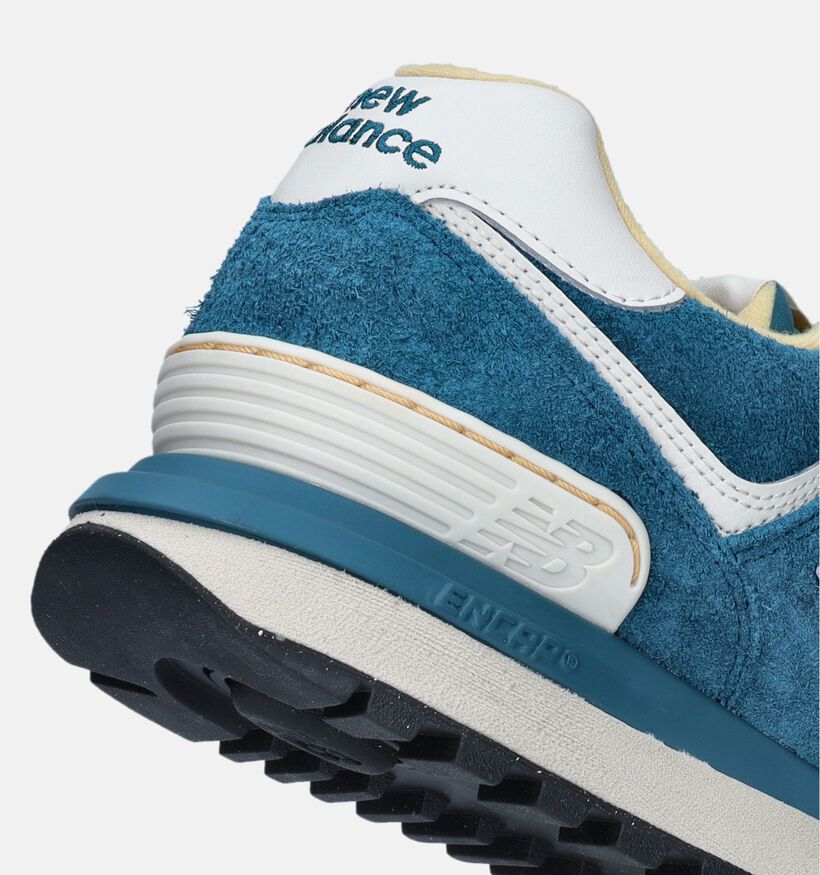 New Balance U 574 Blauwe Sneakers voor jongens, heren (343074) - geschikt voor steunzolen
