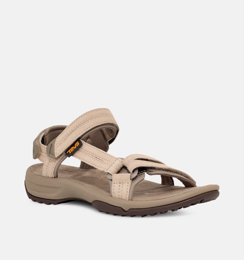 Teva Terra Fi Lite Sandales plates en Gris pour femmes (370882)