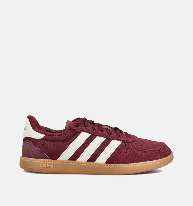adidas Breaknet Sleek Baskets en Bordeaux pour femmes (365442) - pour semelles orthopédiques