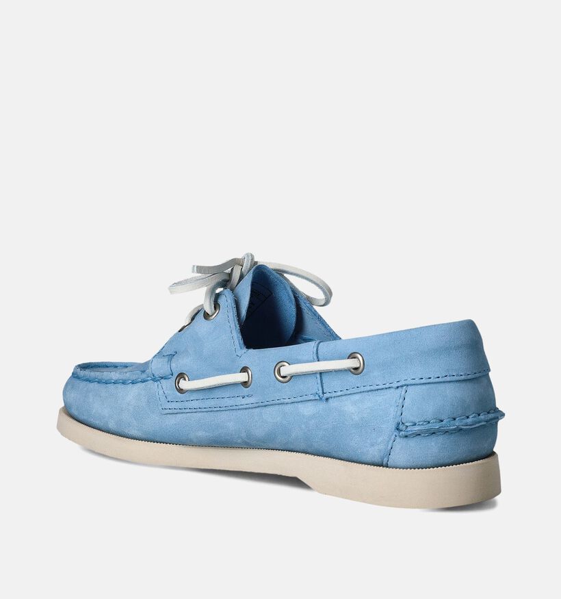 Sebago Portland Blauwe Bootschoenen voor dames (353690)