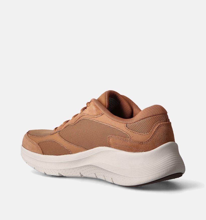 Skechers Arch Fit 2.0 The Keep Baskets en Camel pour hommes (351857)