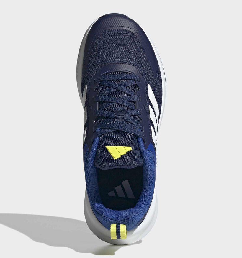 adidas Fortarun 4.0 Blauwe/Witte Sportsneakers voor jongens (380555)