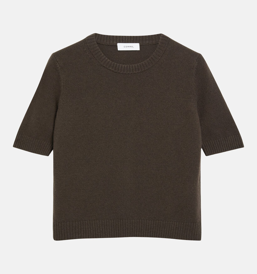 comma Pull en Marron pour femmes (379443)