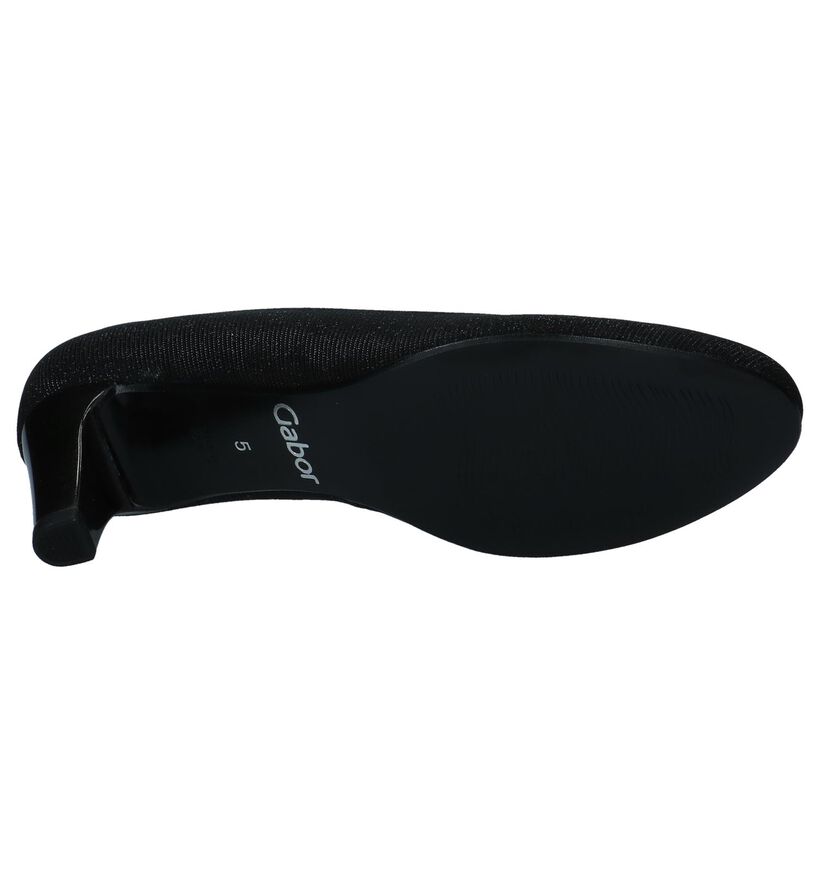 Soft & Smart Escarpins classique en Noir en textile (245508)
