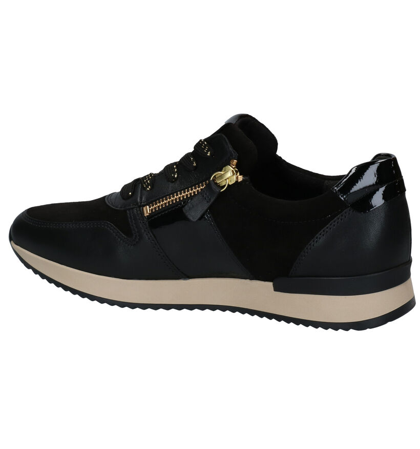 Gabor Best Fitting Chaussures à lacets en Noir en daim (297407)