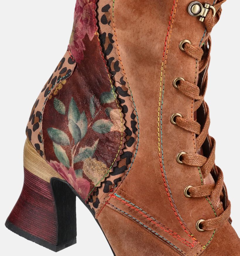 Laura Vita Eleao 42 Bottines en Marron pour femmes (381106)