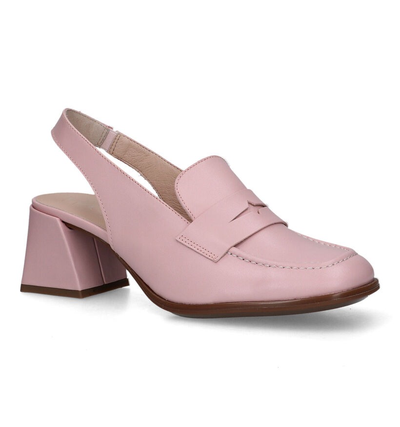 Wonders Escarpins slingback en Rose clair pour femmes (325427)