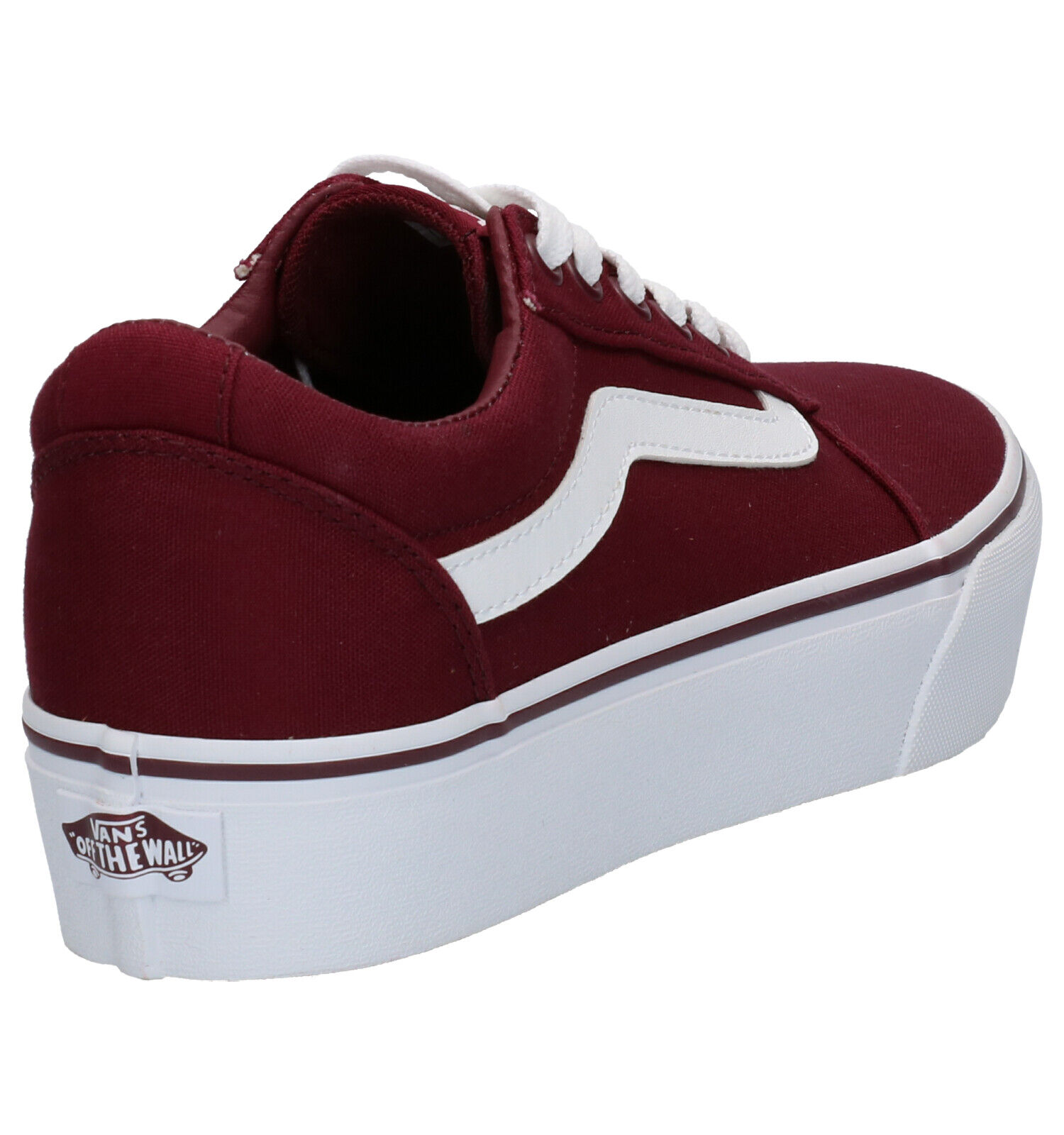 Vans Ward Bordeaux Skateschoenen Dames Sneakers Online op TORFS.BE