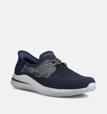 Skechers Chaussures plates Bleu