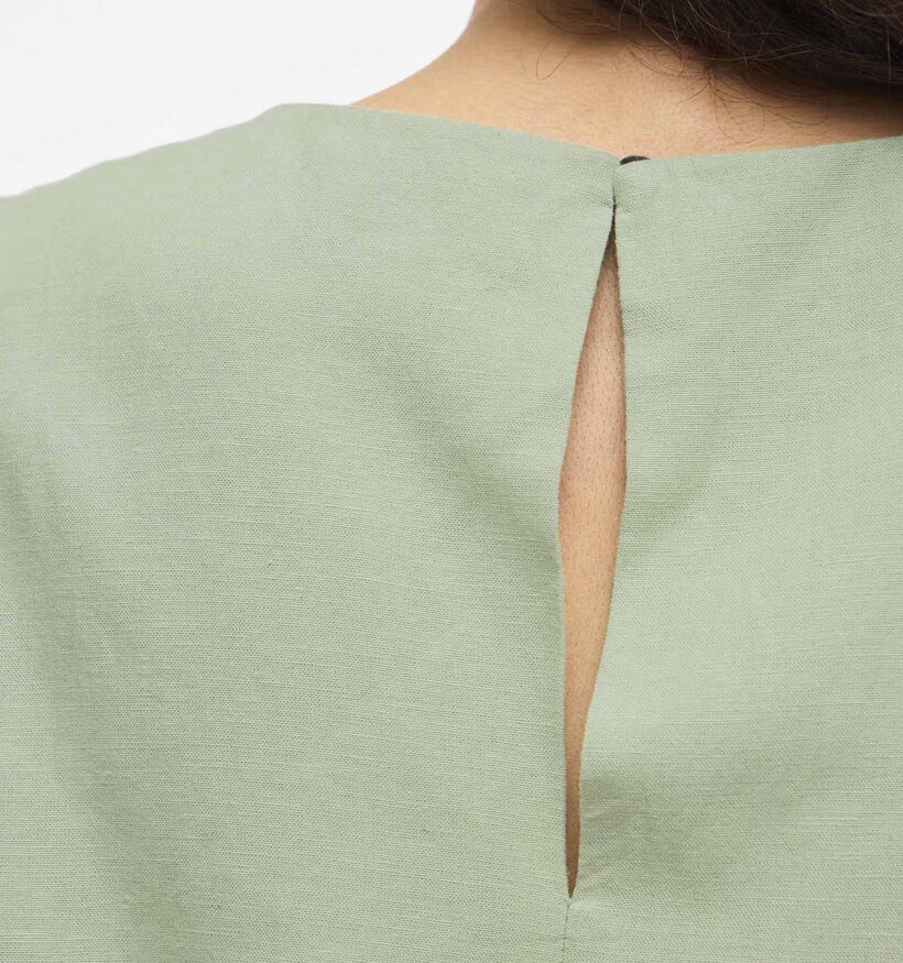 Vila Prisilla D&eacute;bardeur Balloon en Vert pour femmes (369474)