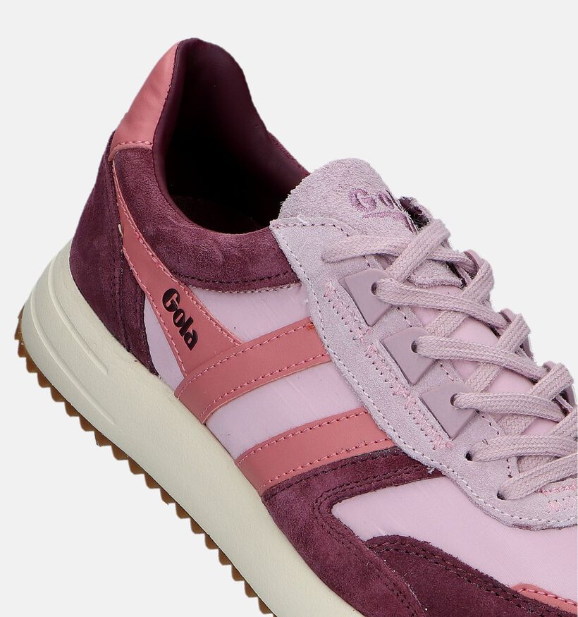 Gola Chicago Lila Sneakers voor dames (339456) - geschikt voor steunzolen