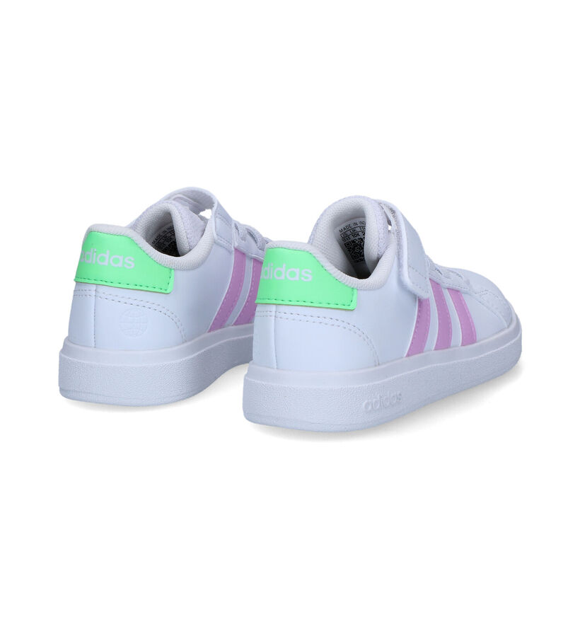 adidas Grand Court 2.0 Witte Sneakers voor meisjes (311317)