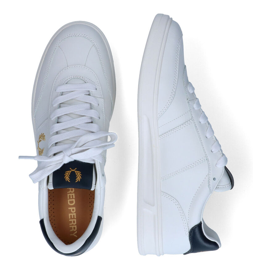 Fred Perry Baskets en Blanc pour hommes (304440)