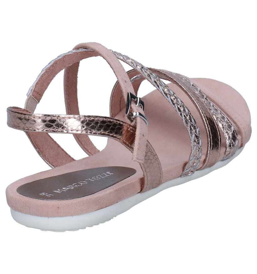 Marco Tozzi Beige Sandalen in kunstleer (289618)